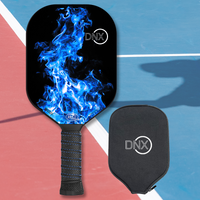 DNX Frost T700 Carbon Fiber Pickleball Paddle with Edge Guard and Paddle Cover - USAPA Approved